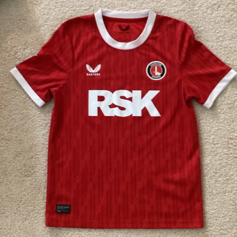 Charlton Red Soccer Jersey Kids YM (24)